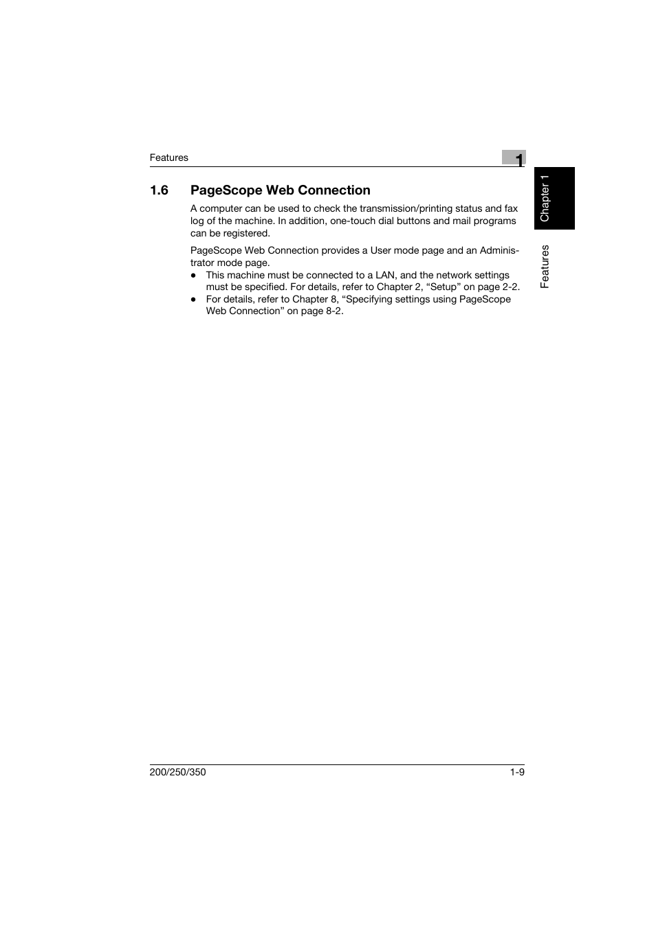 Konica Minolta BP-200 User Manual | Page 32 / 468