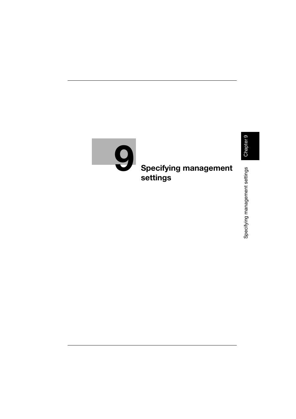 Specifying management settings | Konica Minolta BP-200 User Manual | Page 370 / 468