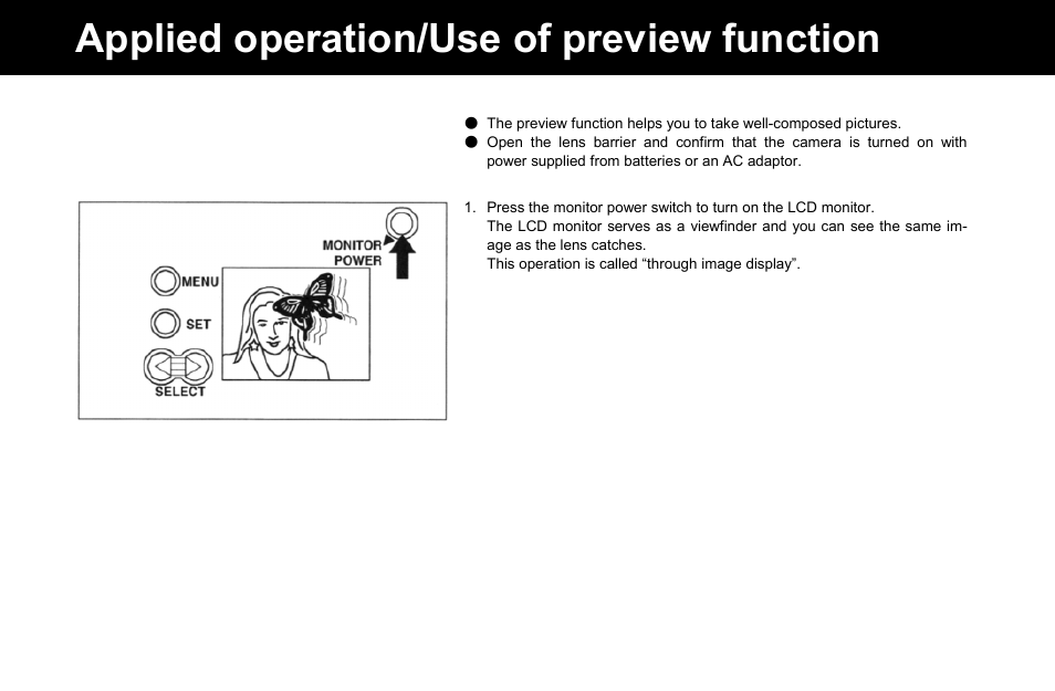 Applied operation/use of preview function | Konica Minolta Q-M100 User Manual | Page 57 / 102