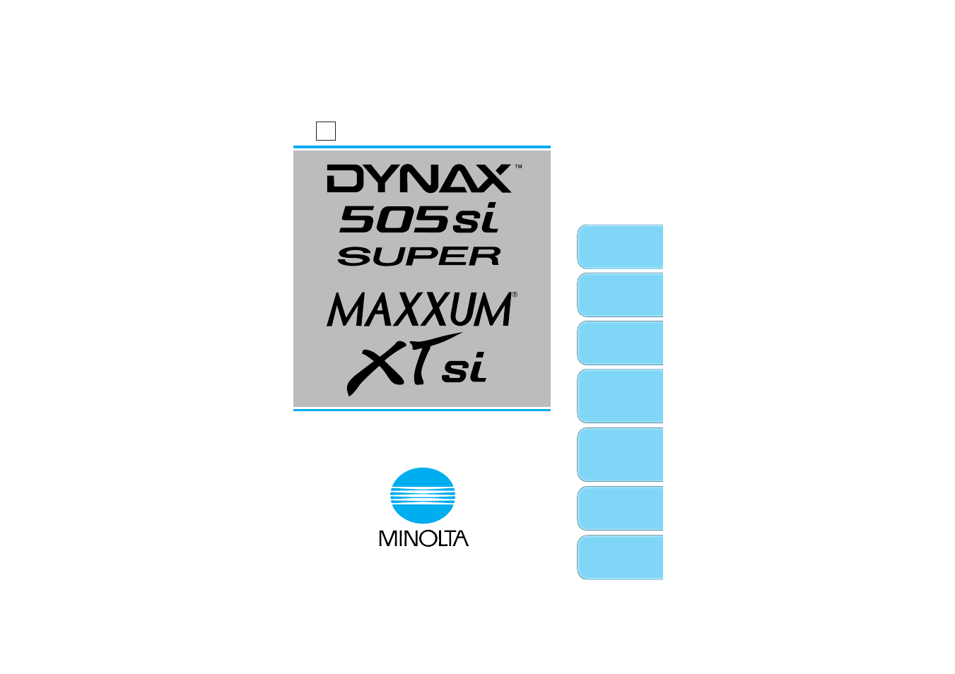 Konica Minolta 505si User Manual | 25 pages