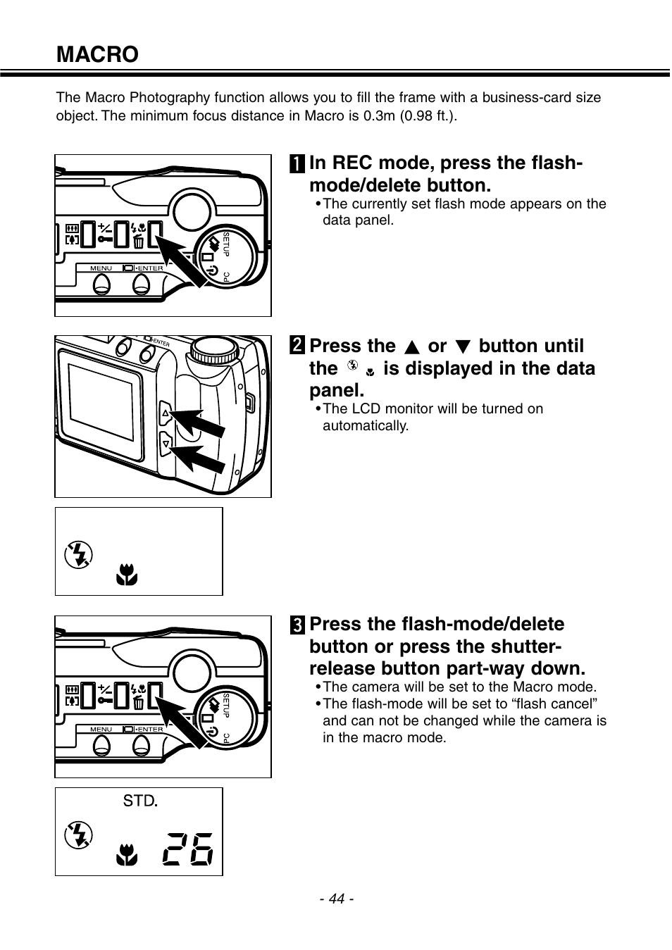 Macro | Konica Minolta 2300 User Manual | Page 45 / 131