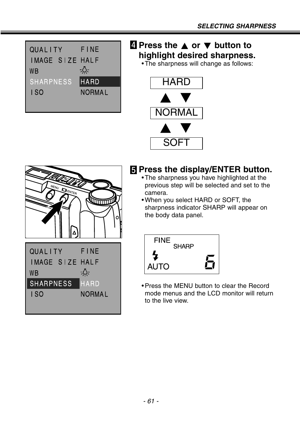 Hard normal, Soft | Konica Minolta 2300 User Manual | Page 62 / 131