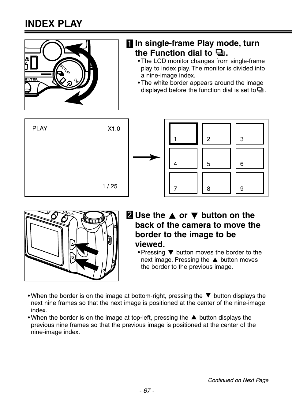 Index play | Konica Minolta 2300 User Manual | Page 68 / 131