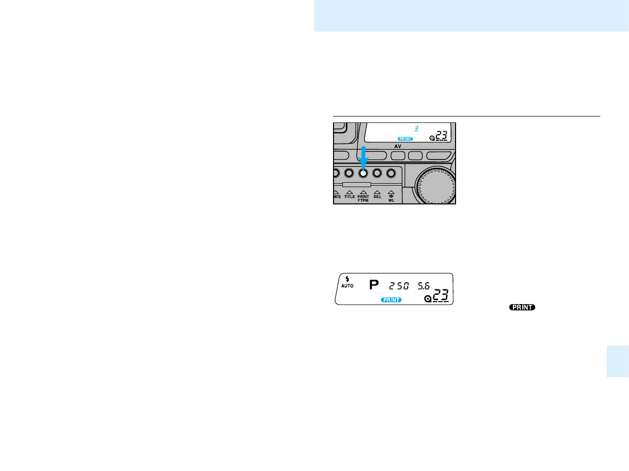Additional features, Print-quantity select | Konica Minolta APS Camera User Manual | Page 34 / 57