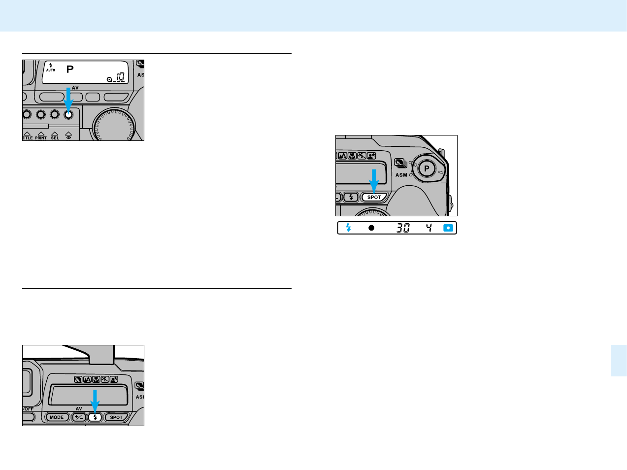 Slow-shutter sync, Canceling the wireless /remote flash, Wireless /remote ratio control | Konica Minolta APS Camera User Manual | Page 49 / 57