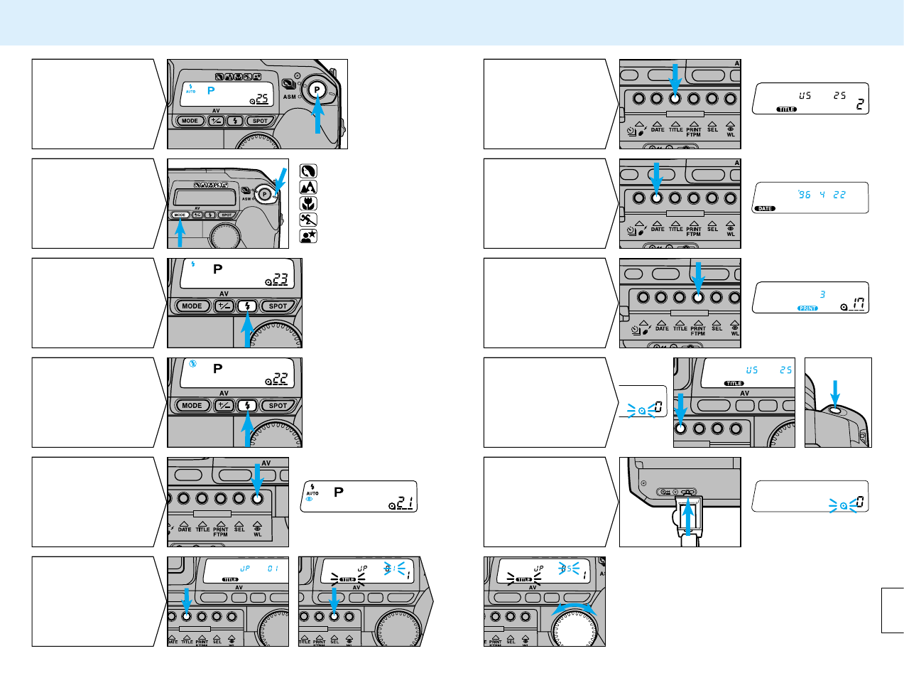 Quick reference guide | Konica Minolta APS Camera User Manual | Page 56 / 57
