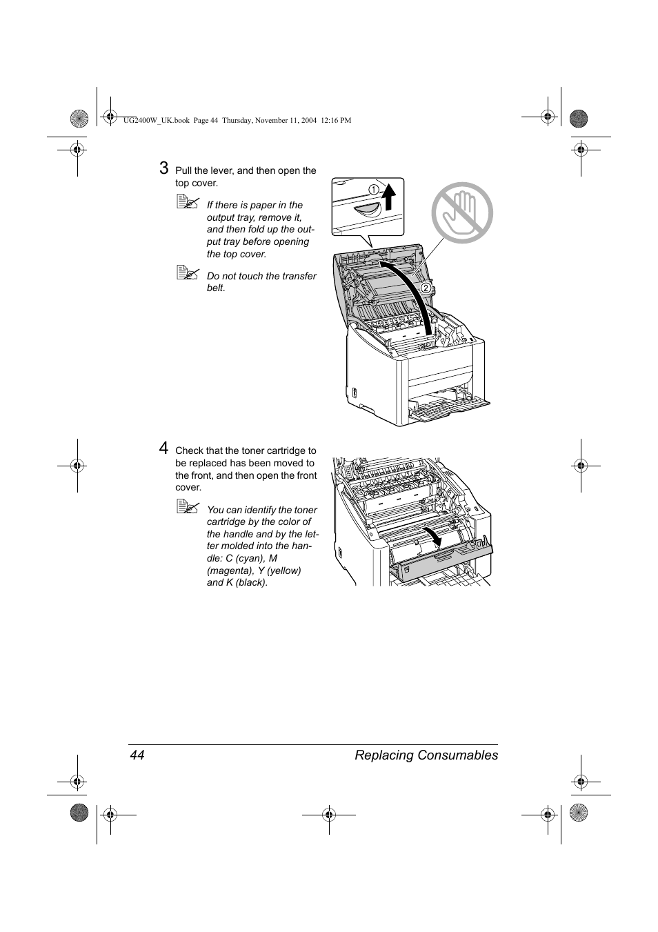 Konica Minolta Magicolor 2400 User Manual | Page 50 / 96