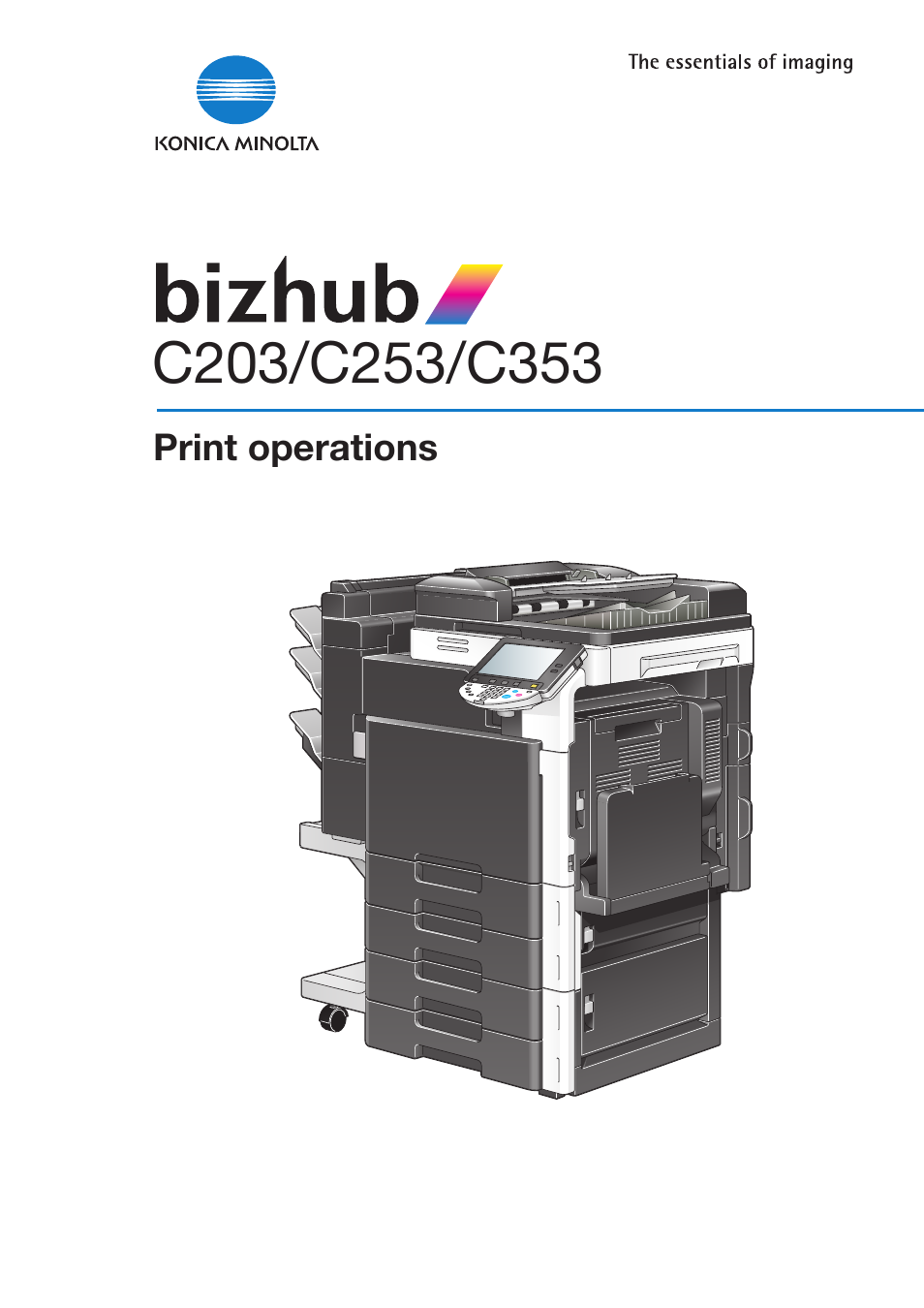 Konica Minolta BIZHUB C203 User Manual | 278 pages