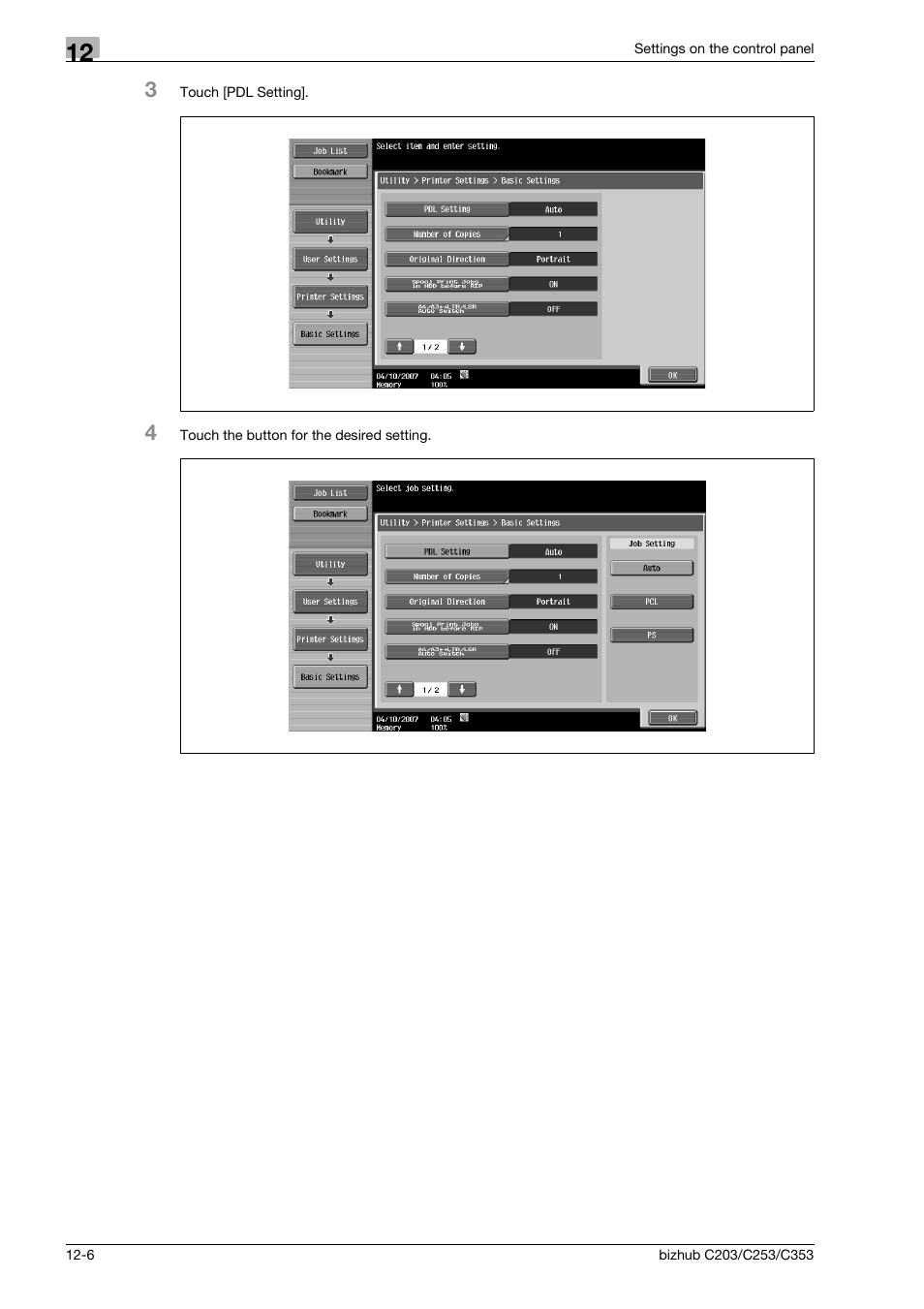 Konica Minolta BIZHUB C203 User Manual | Page 188 / 278