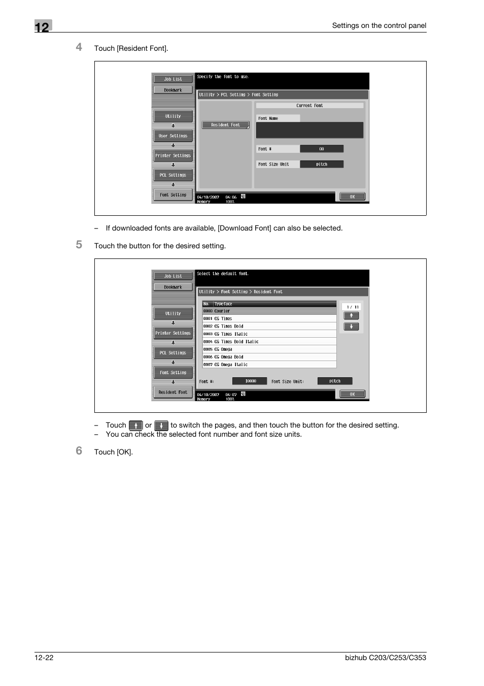 Konica Minolta BIZHUB C203 User Manual | Page 204 / 278