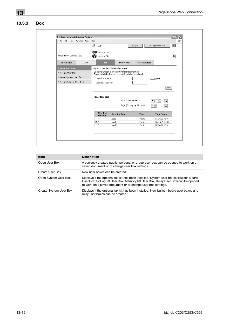 3 box, Box -16 | Konica Minolta BIZHUB C203 User Manual | Page 242 / 278