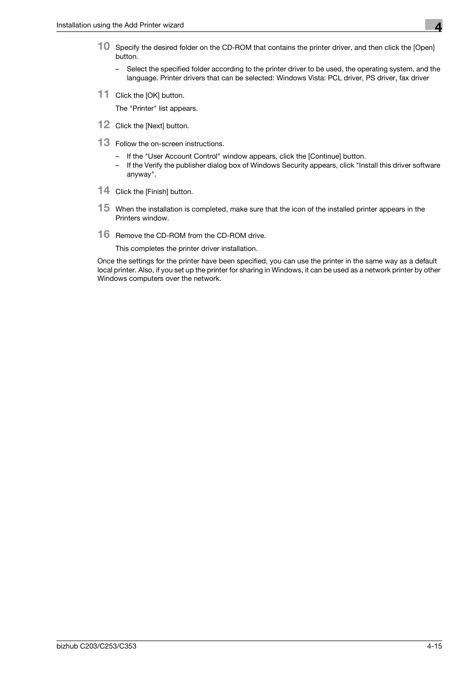 Konica Minolta BIZHUB C203 User Manual | Page 47 / 278