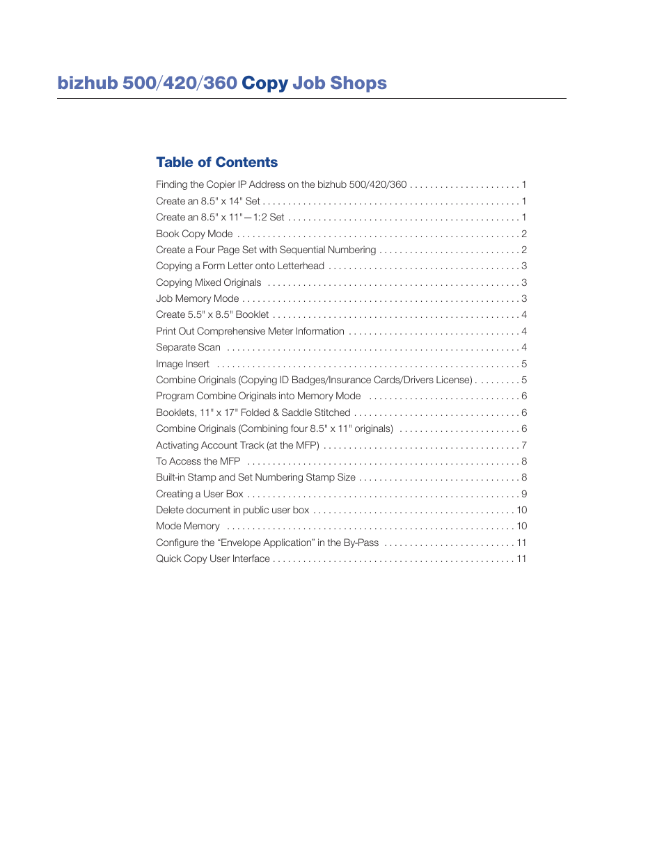 Konica Minolta bizhub 360 User Manual | Page 2 / 16