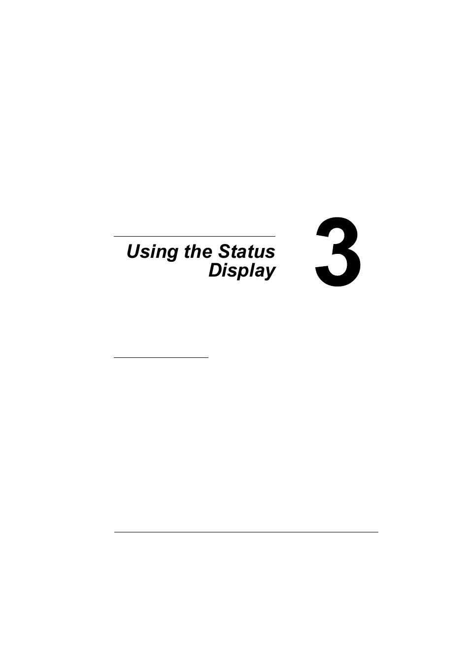 Using the status display, 3 using the status display | Konica Minolta 4139-7733-01A User Manual | Page 21 / 96