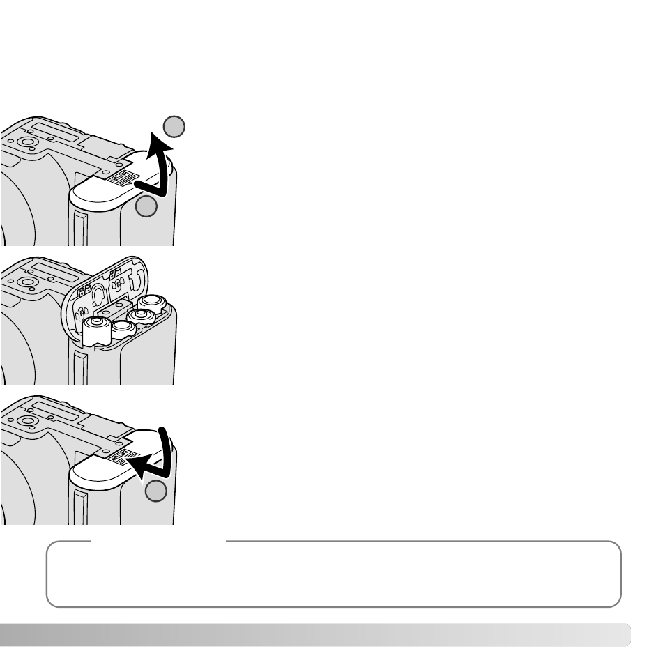 Inserting batteries | Konica Minolta DiMAGE Z6 User Manual | Page 13 / 132