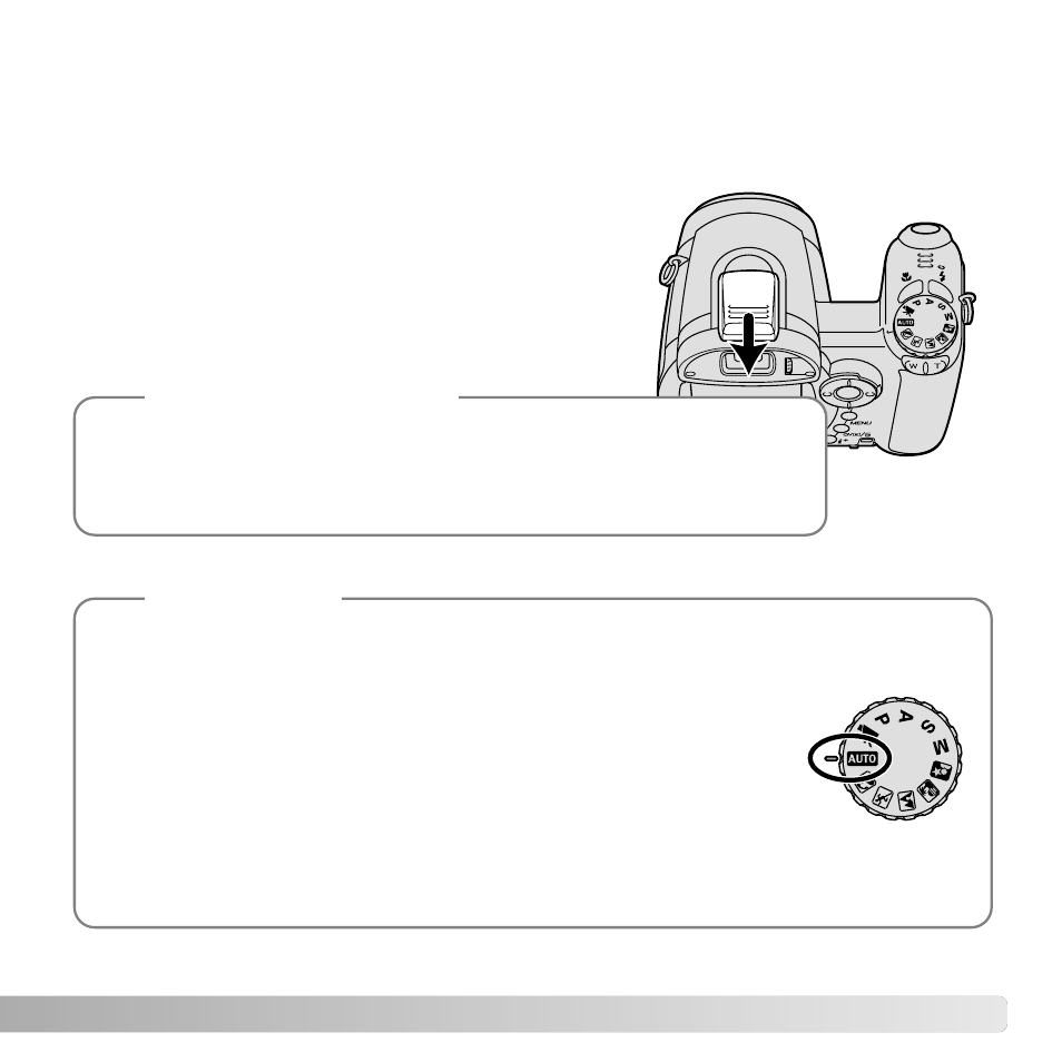 Attaching an accessory flash | Konica Minolta DiMAGE Z6 User Manual | Page 43 / 132