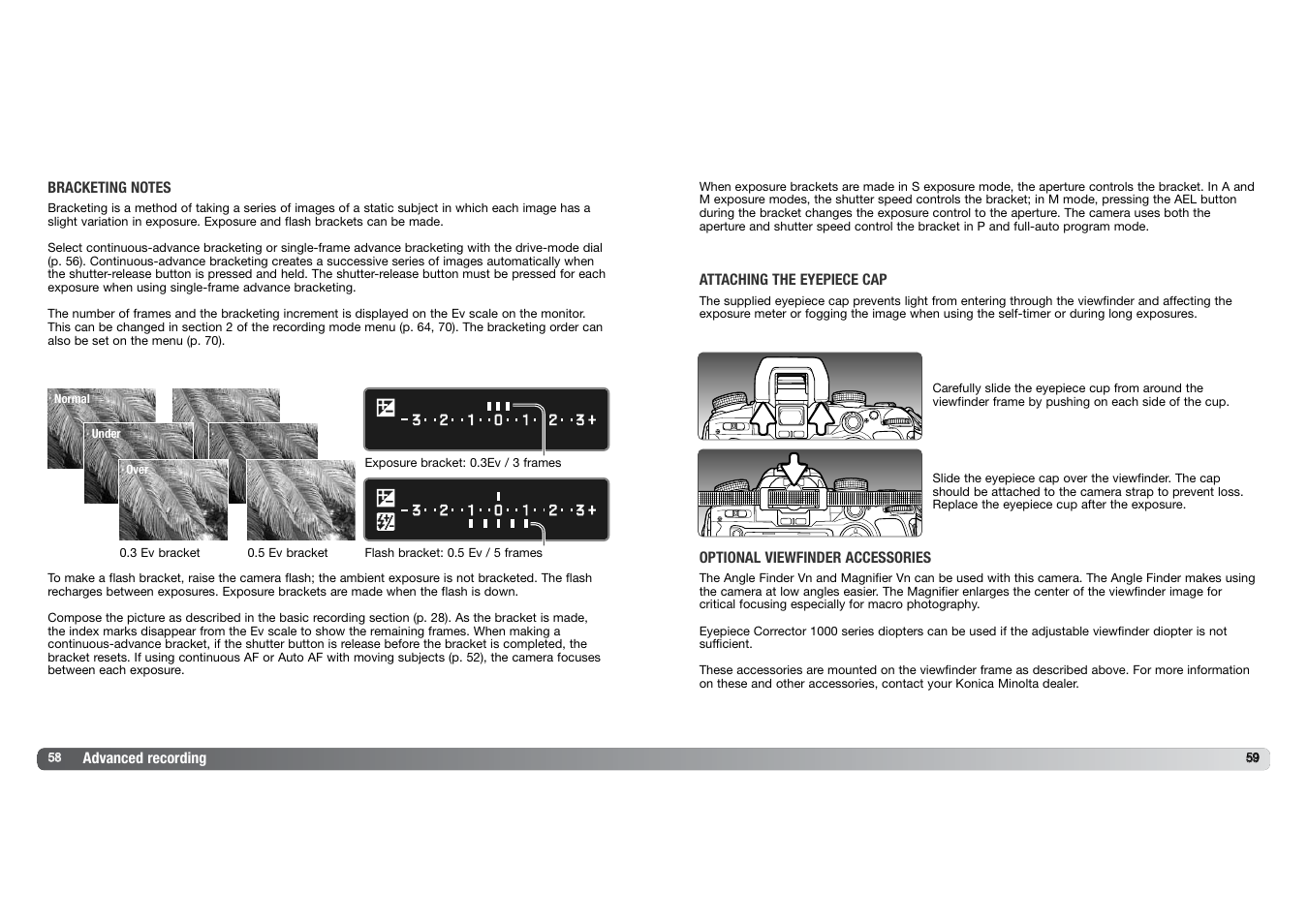 Konica Minolta DYNAX 7D User Manual | Page 30 / 74