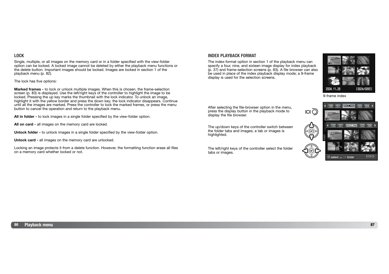 Konica Minolta DYNAX 7D User Manual | Page 44 / 74