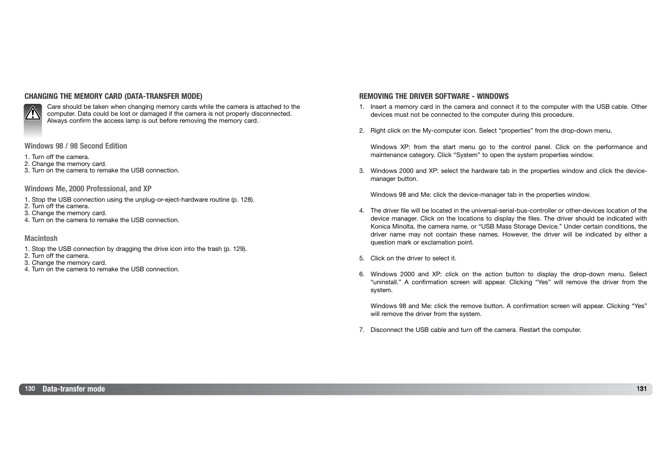 Konica Minolta DYNAX 7D User Manual | Page 66 / 74