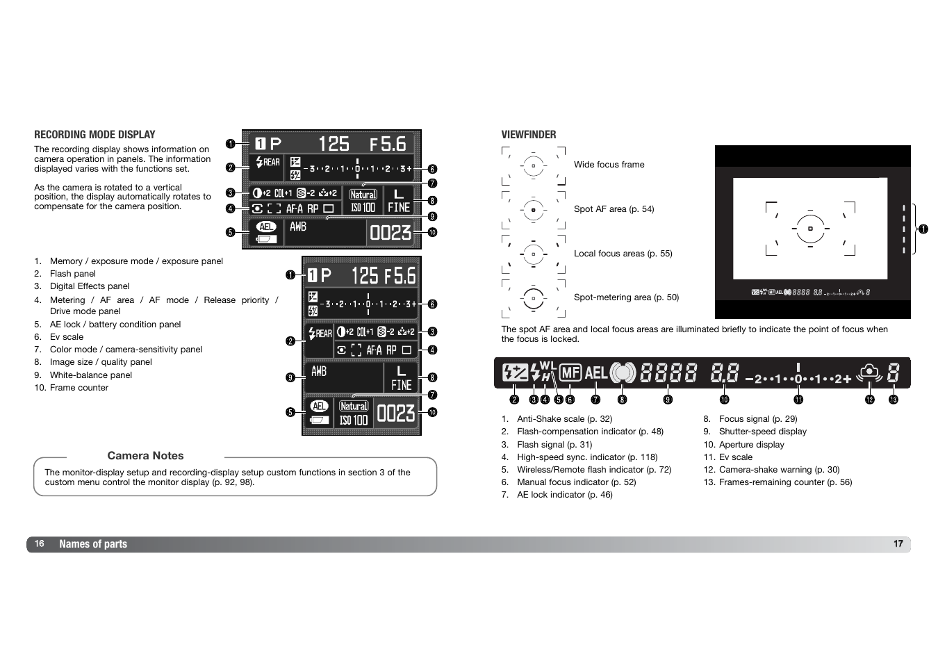 Konica Minolta DYNAX 7D User Manual | Page 9 / 74