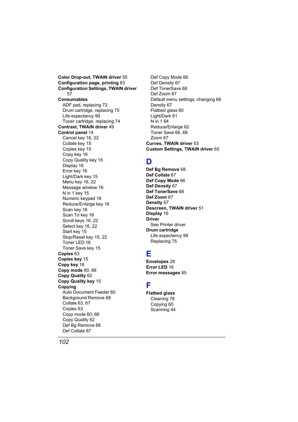 Konica Minolta PagePro 1380 MF User Manual | Page 100 / 104