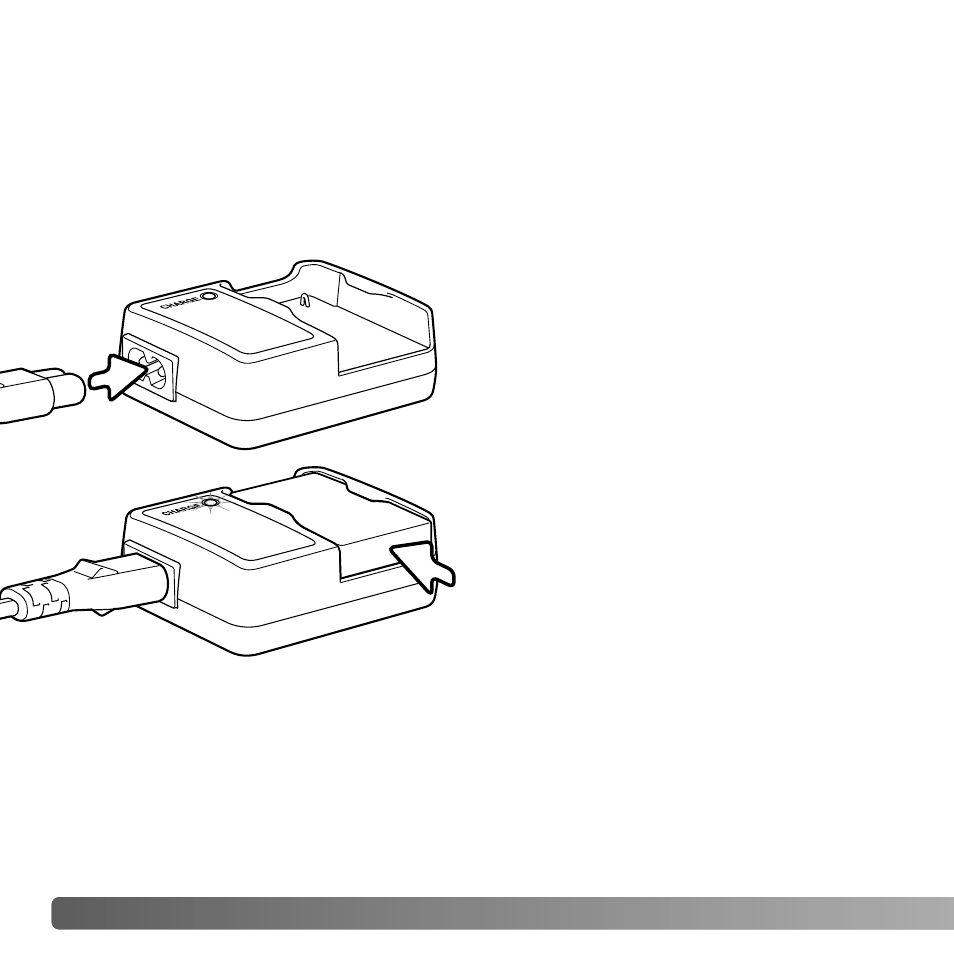 Getting up and running, Charging the battery | Konica Minolta DiMAGE G530 User Manual | Page 14 / 104