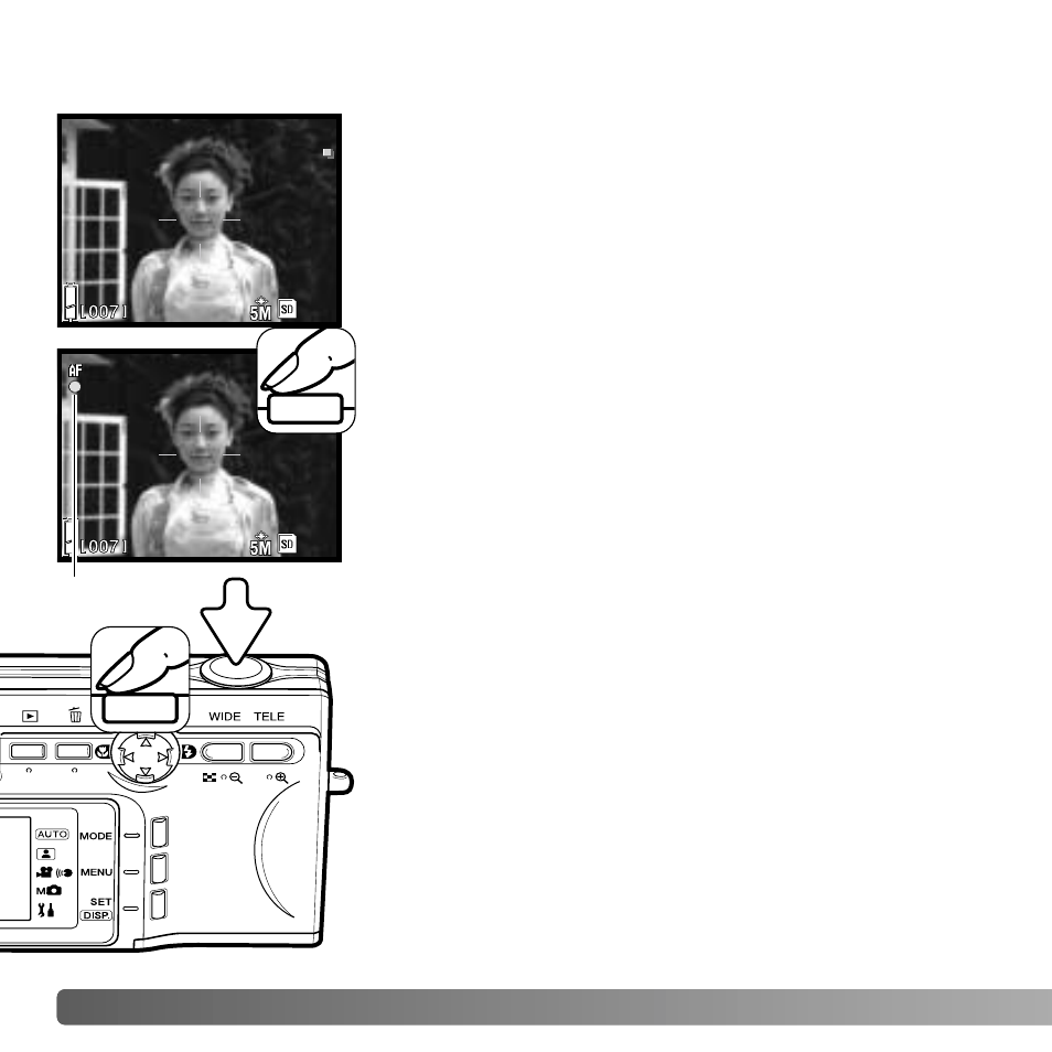 Basic recording operation | Konica Minolta DiMAGE G530 User Manual | Page 24 / 104