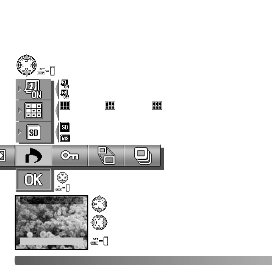 Dpof | Konica Minolta DiMAGE G530 User Manual | Page 58 / 104