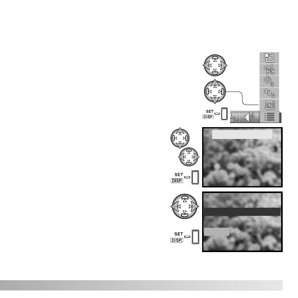 Date setup | Konica Minolta DiMAGE G530 User Manual | Page 81 / 104