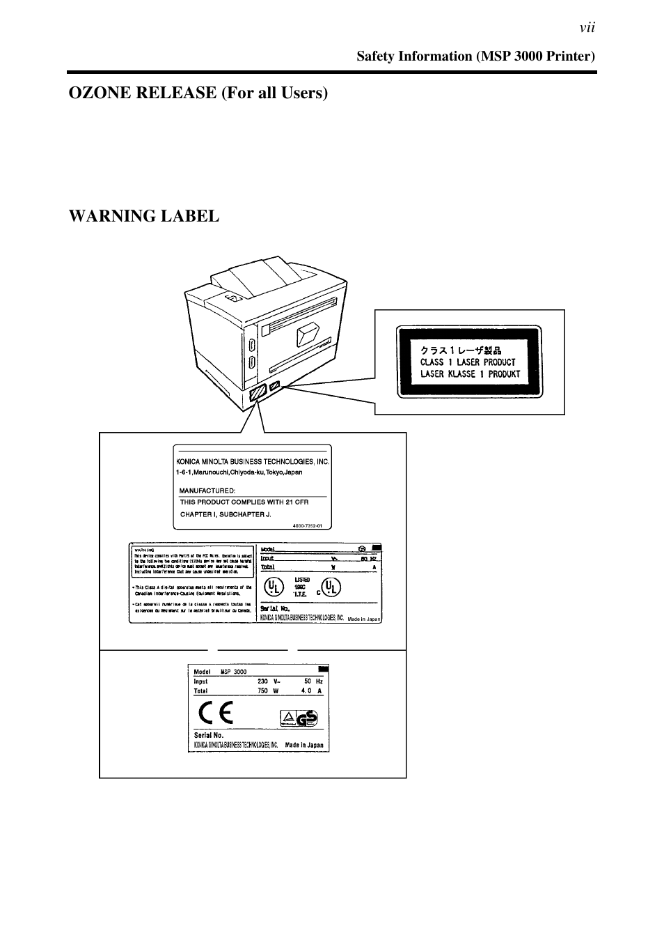 Konica Minolta MS6000 MKII User Manual | Page 16 / 102