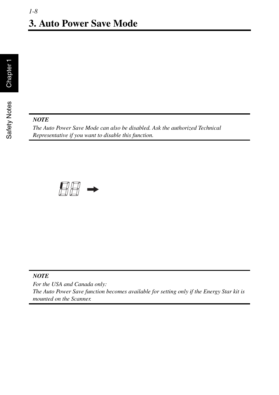 Auto power save mode, Auto power save mode -8 | Konica Minolta MS6000 MKII User Manual | Page 29 / 102