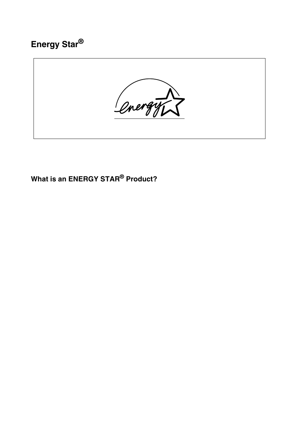 Energy star | Konica Minolta MS6000 MKII User Manual | Page 3 / 102