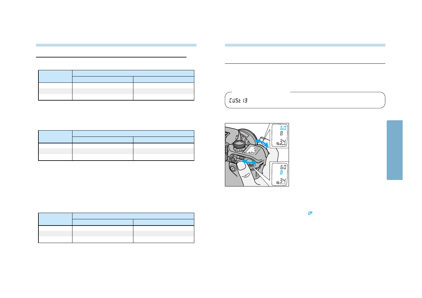 Cust 18-2 creative program p, Ps mode operation, Cust 18 — control dial tasking | Konica Minolta 9 User Manual | Page 52 / 59