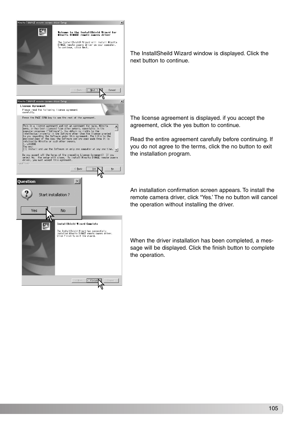 Konica Minolta Dimage X20 User Manual | Page 105 / 116