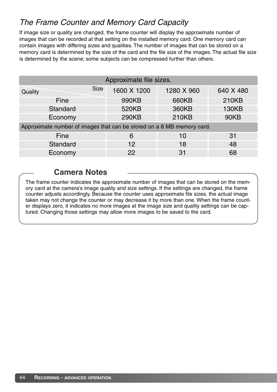 Konica Minolta Dimage X20 User Manual | Page 44 / 116