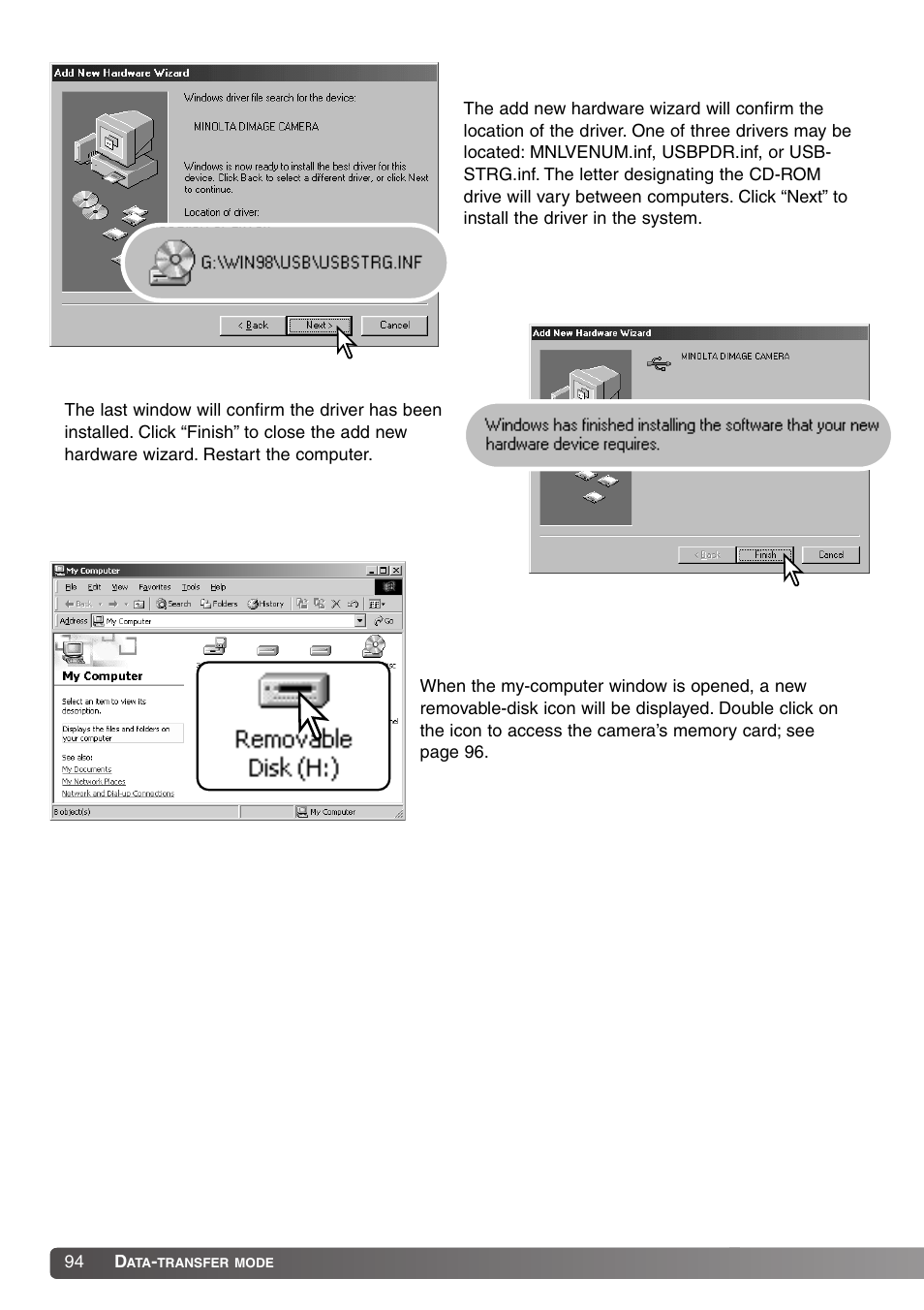 Konica Minolta Dimage X20 User Manual | Page 94 / 116