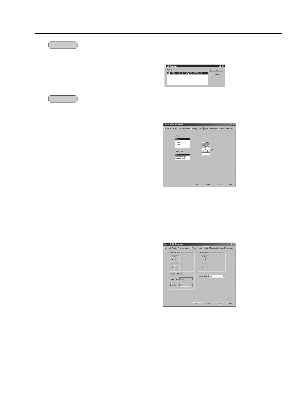 Chapter 3 printer driver | Konica Minolta IP-011 User Manual | Page 50 / 102