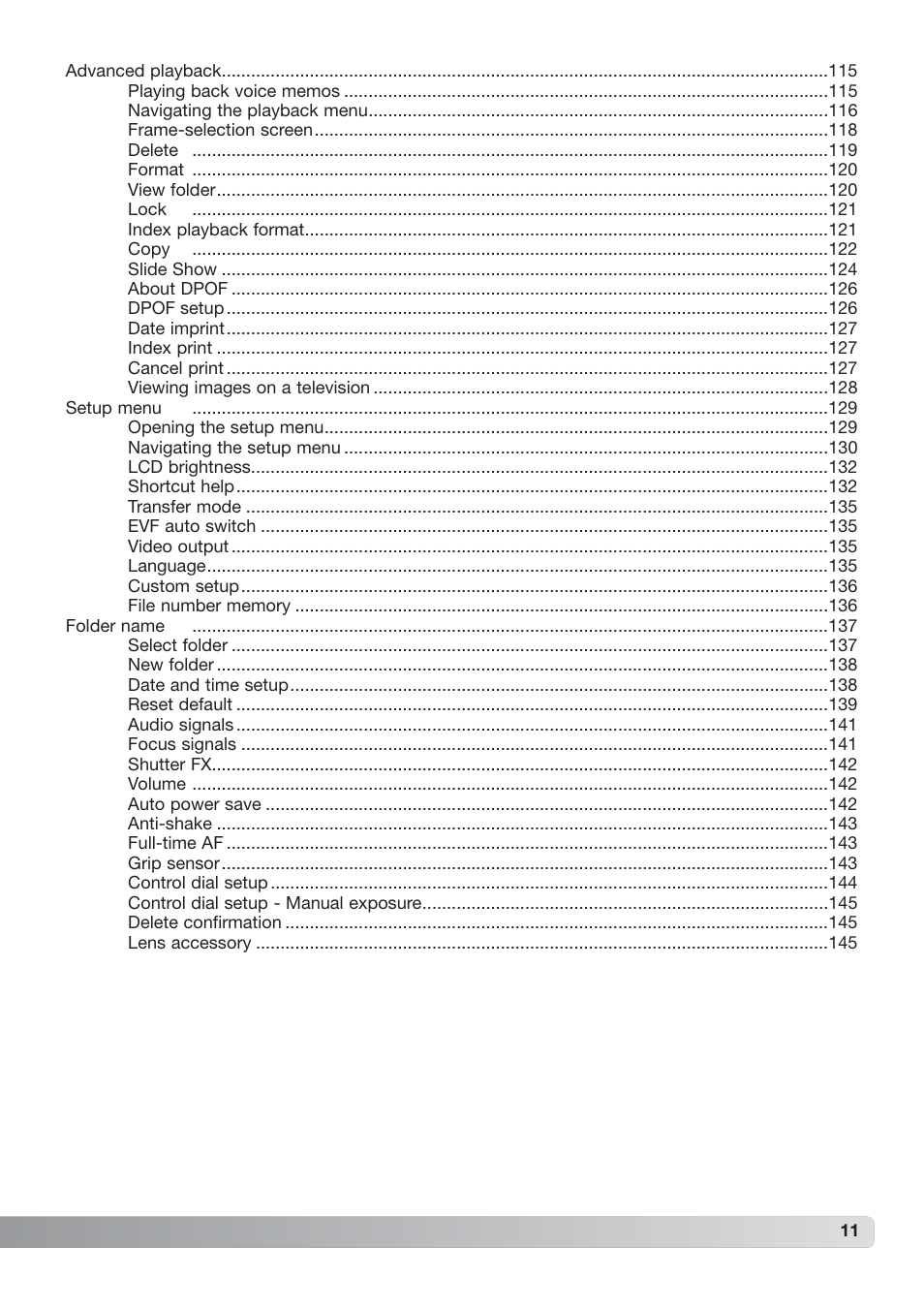 Konica Minolta DiMAGE_A2 User Manual | Page 11 / 180