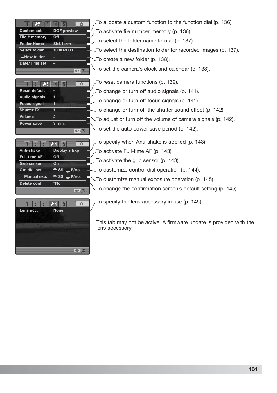 Konica Minolta DiMAGE_A2 User Manual | Page 131 / 180