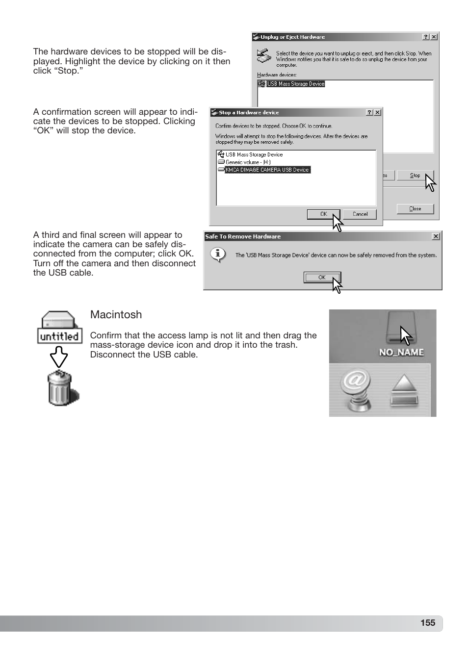 Macintosh | Konica Minolta DiMAGE_A2 User Manual | Page 155 / 180
