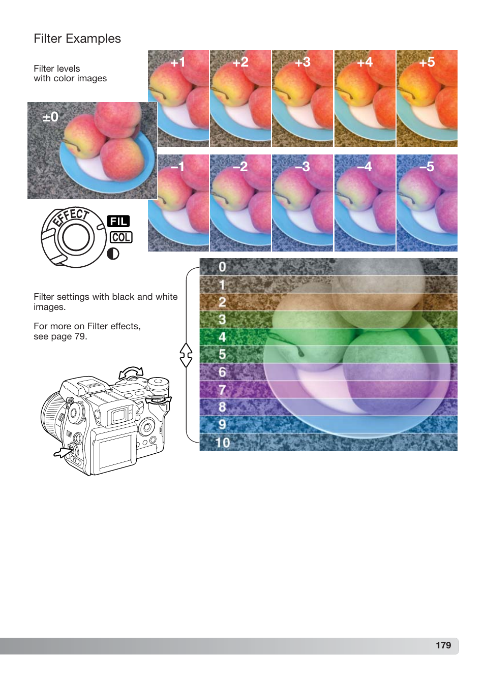 Filter examples | Konica Minolta DiMAGE_A2 User Manual | Page 179 / 180