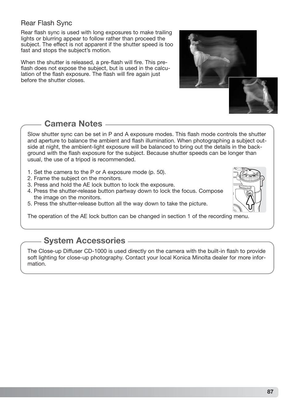 System accessories | Konica Minolta DiMAGE_A2 User Manual | Page 87 / 180