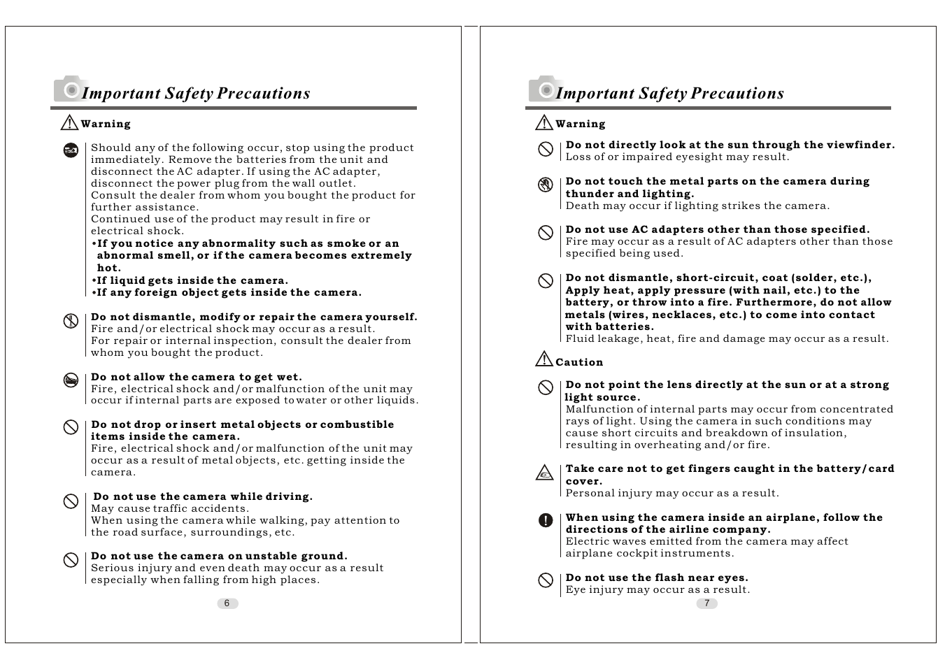 Important safety precautions | Konica Minolta KD-30M User Manual | Page 4 / 35