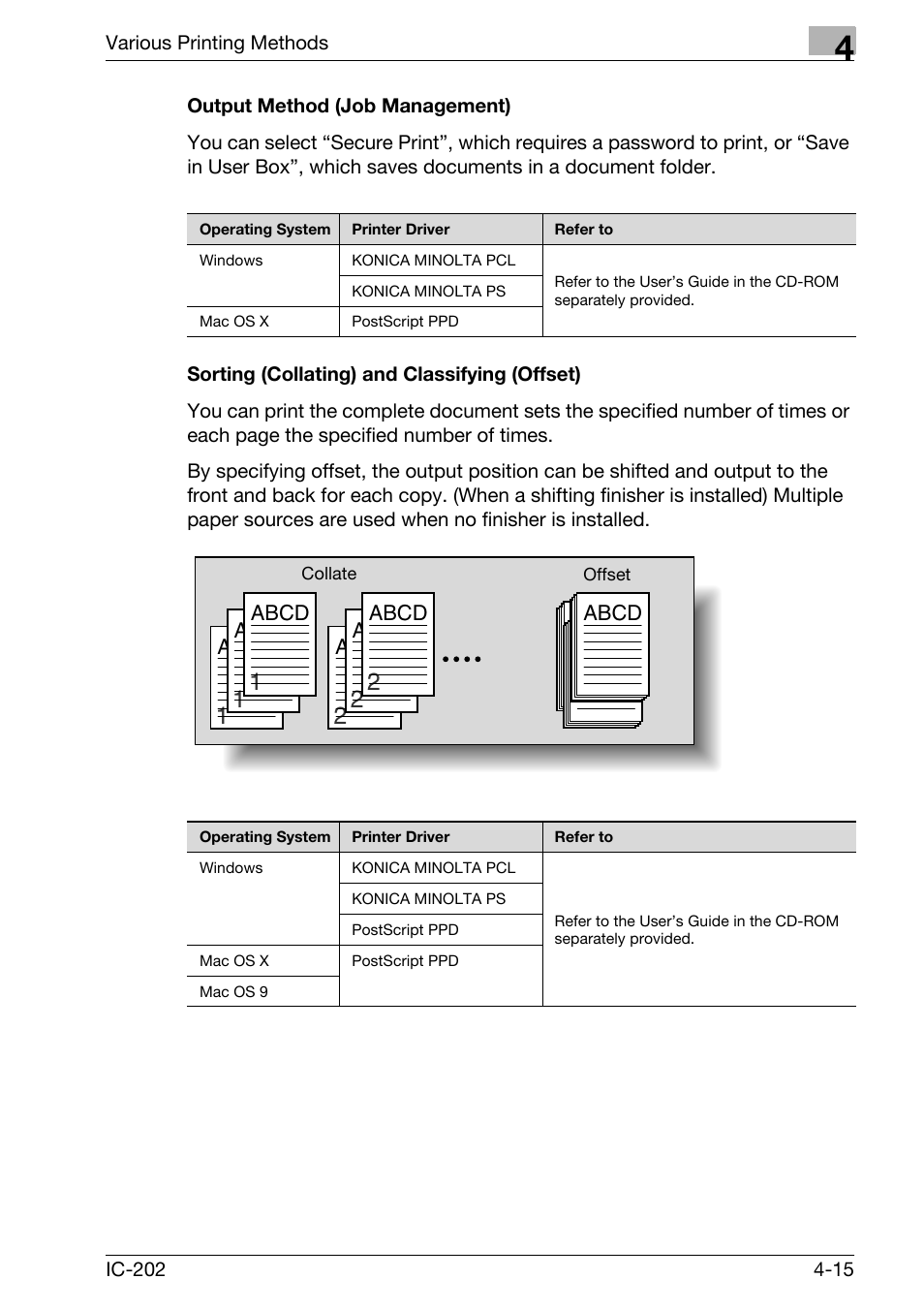 Konica Minolta IC-202 User Manual | Page 116 / 134