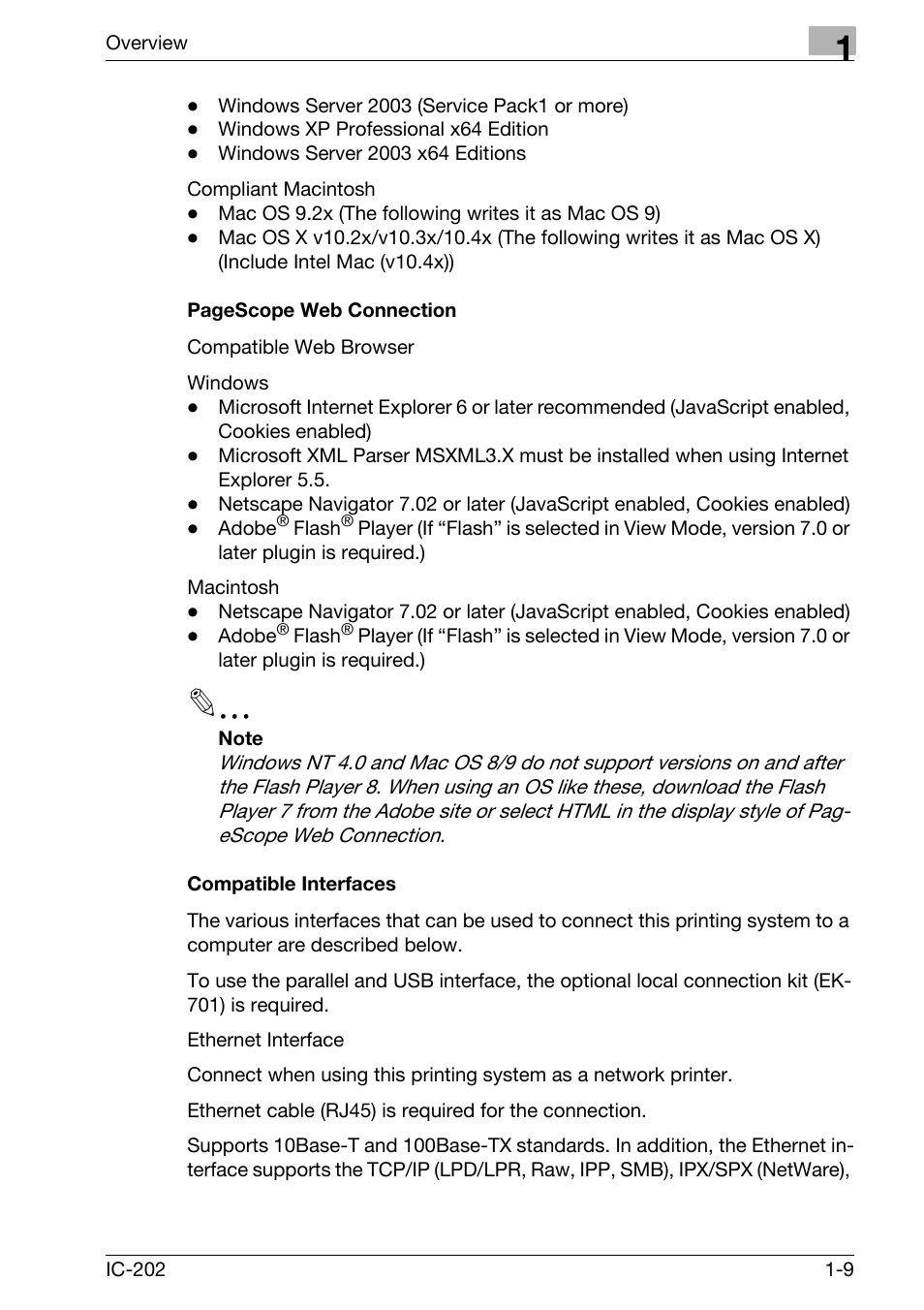 Konica Minolta IC-202 User Manual | Page 24 / 134