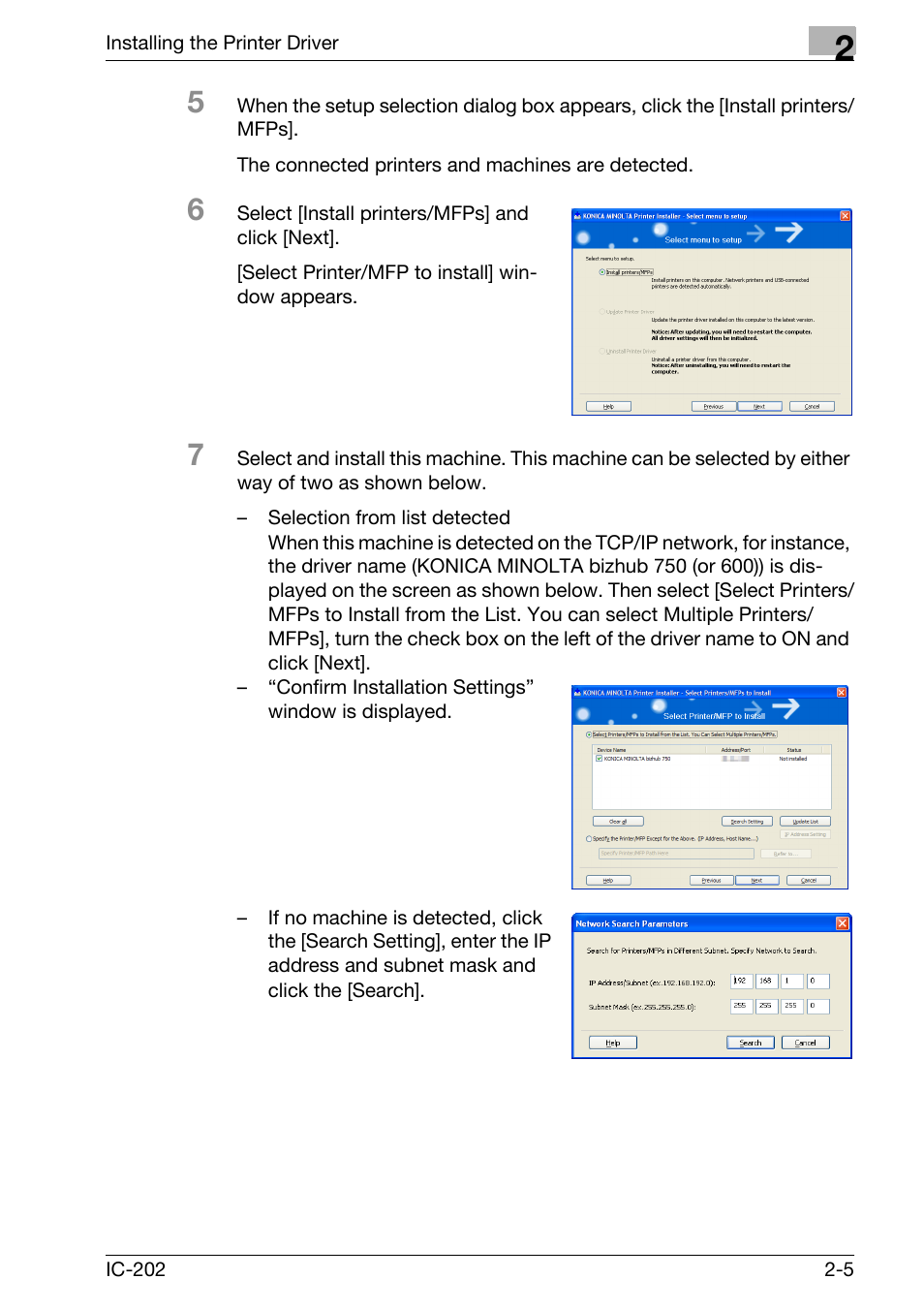 Konica Minolta IC-202 User Manual | Page 34 / 134