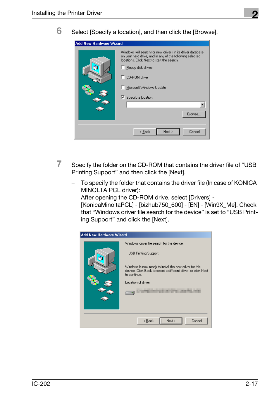 Konica Minolta IC-202 User Manual | Page 46 / 134