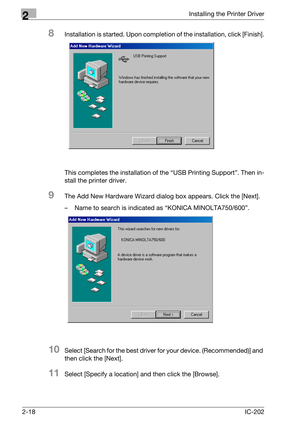 Konica Minolta IC-202 User Manual | Page 47 / 134