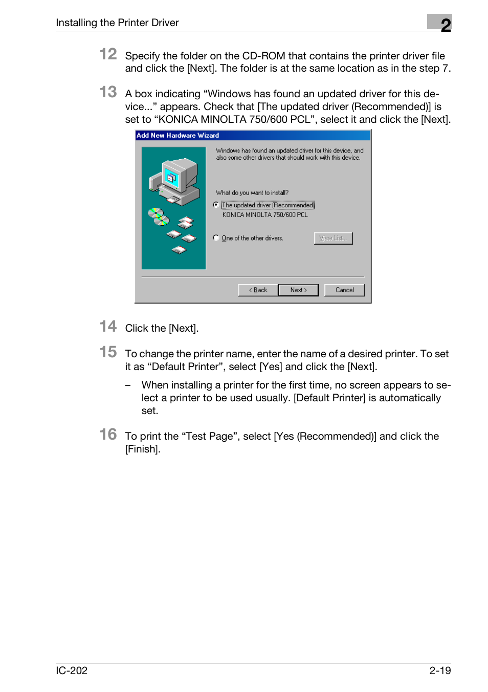 Konica Minolta IC-202 User Manual | Page 48 / 134