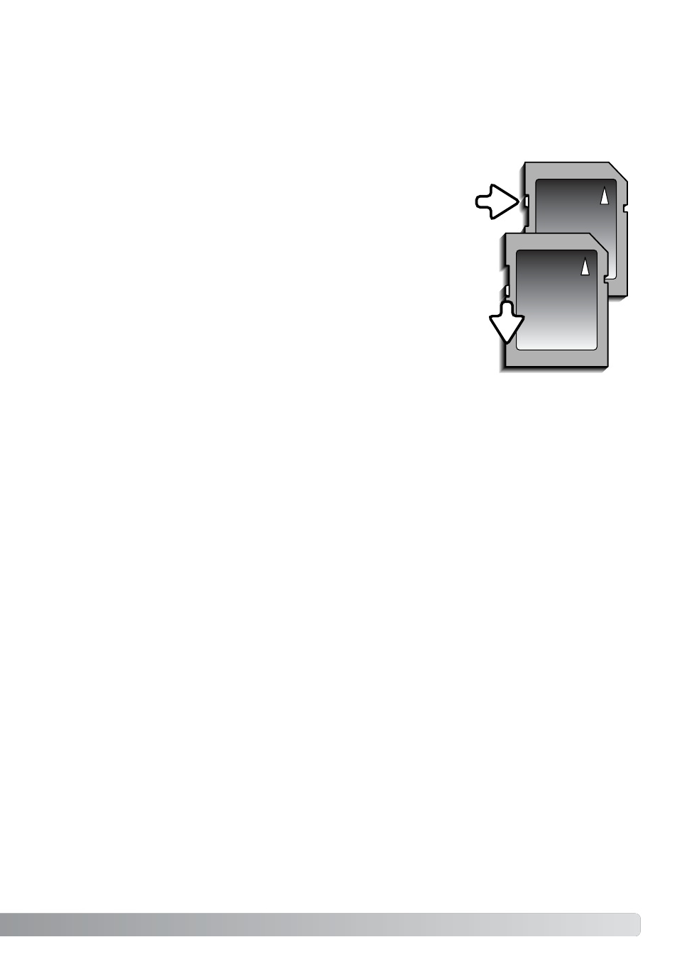 About memory cards | Konica Minolta DiMAGE Xt User Manual | Page 19 / 112